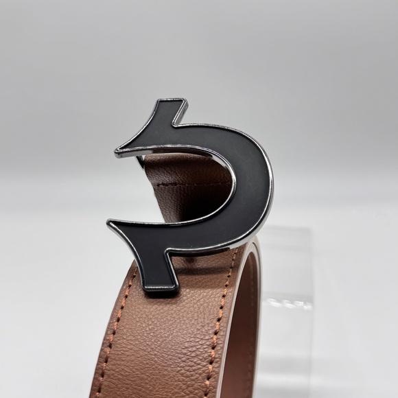 TRUE RELIGION BELT  Sage III Belt With Black Plaque Buckle 34 - Picture 5 of 15